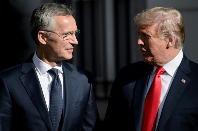 Trump urge a los aliados de la OTAN a duplicar su compromiso en gasto militar