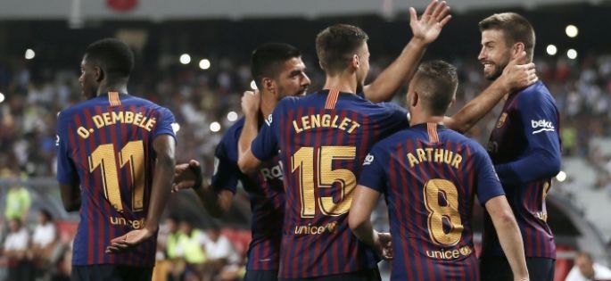 El Barcelona gana la Supercopa de España