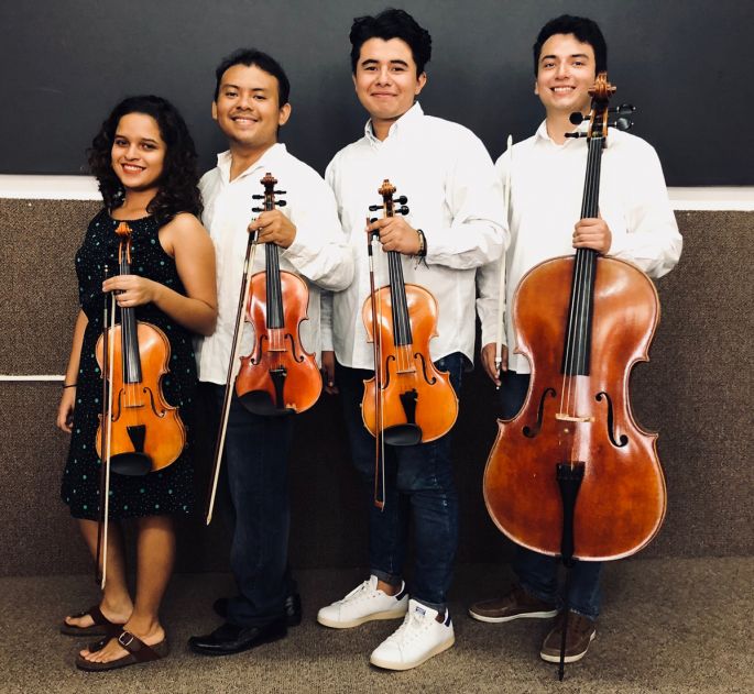Cuarteto México debuta con temas representativos del país