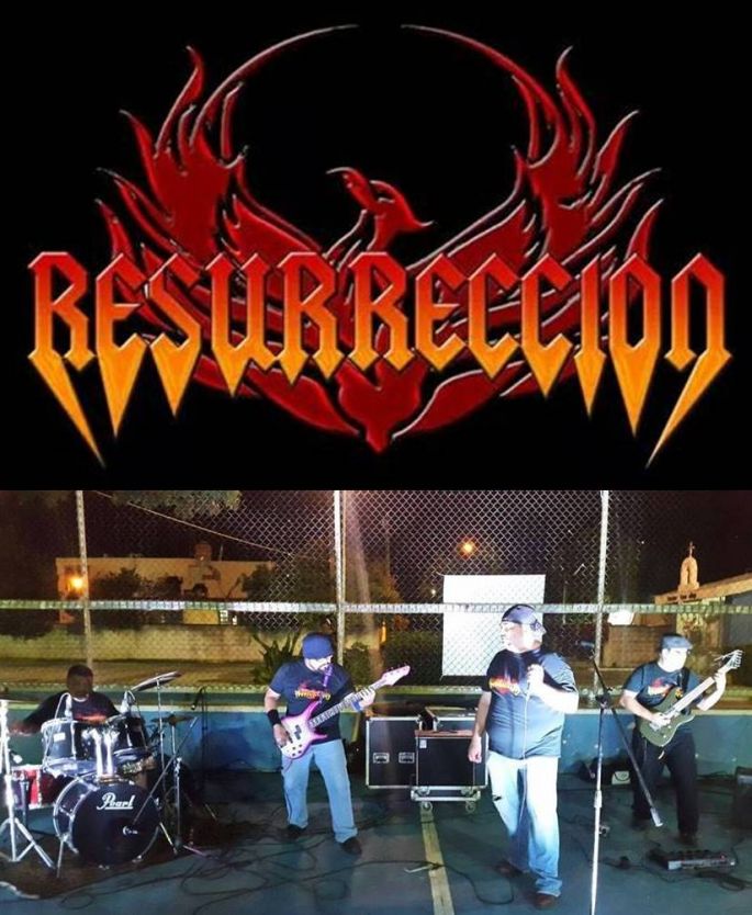 Concierto de rock con Piloto y Resurrección