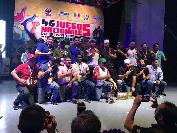 Los Potros, campeones nacionales en los Juegos de los Trabajadores de Oaxtepec