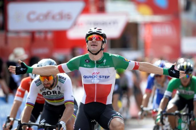 Viviani hace doblete en la Vuelta a España y Yates sigue líder