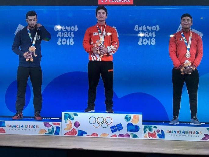 Bronce para el yucateco Mauricio Canul en los Juegos Olímpicos de la Juventud