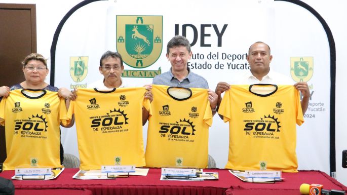 Presentan la II edición de la carrera altruista de Samahil, “Sol de Esperanza”