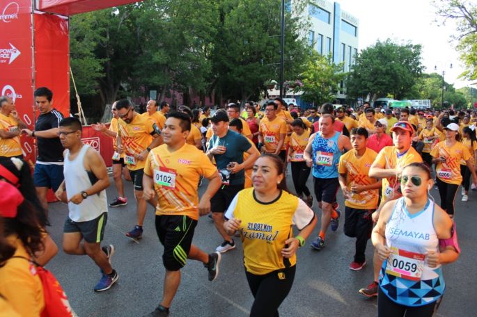 Se realiza en el Paseo de Montejo la Tercera Carrera "Kilómetros por mi Ciudad"