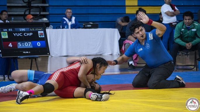 Obtiene Yucatán dos medallas de oro, una de plata y tres de bronce en el Selectivo Nacional de Luchas Asociadas