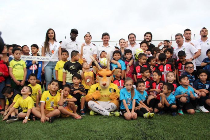 Con una inversión de 3 millones de pesos, reinauguran la Unidad Deportiva Morelos en Progreso