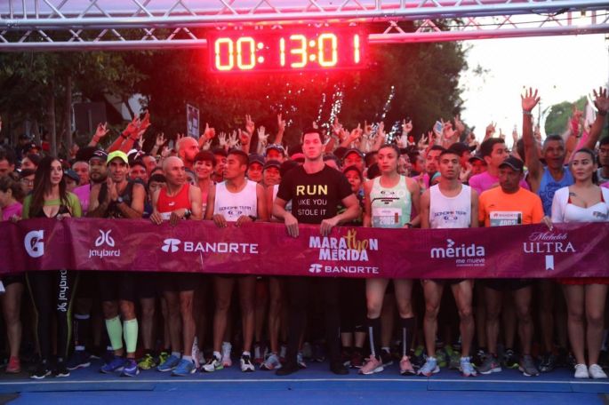 Los africanos Julius Kipyego y Caroline Jebiwot se imponen en el Marathon de Mérida