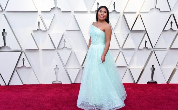 Yalitza Aparicio, le da voz a las disriminadas
