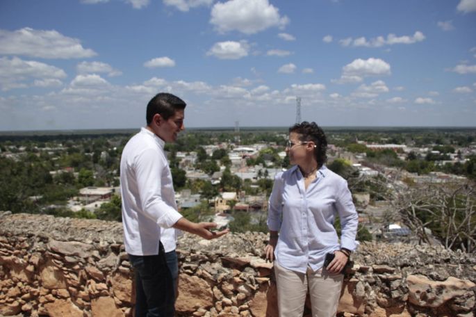 El alcalde de Tekax, Diego Ávila, afirma que se fomentará el turismo en ese municipio