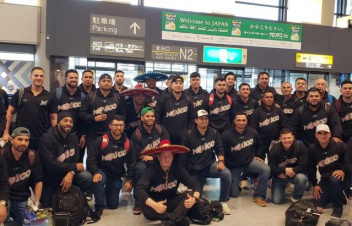 La Selección Mexicana de Béisbol llega a Japón para la ENEOS Samurai Japan Series 2019