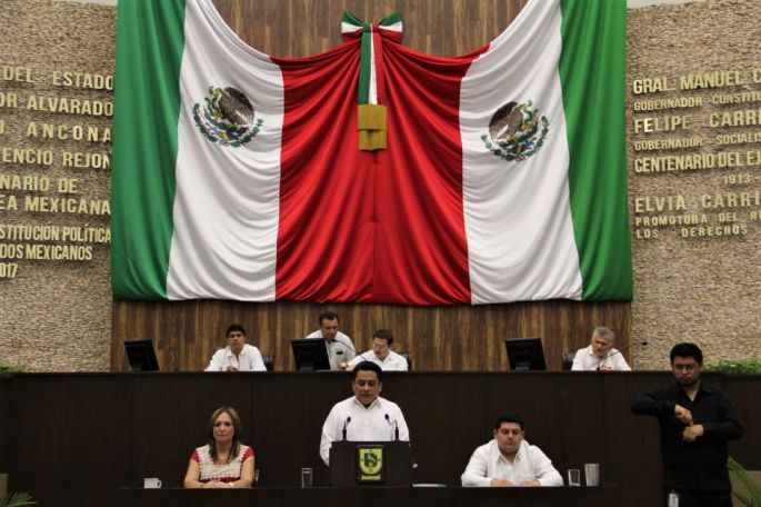 Expone el Inaip Yucatán informe anual de actividades 2018 ante el Congreso del Estado