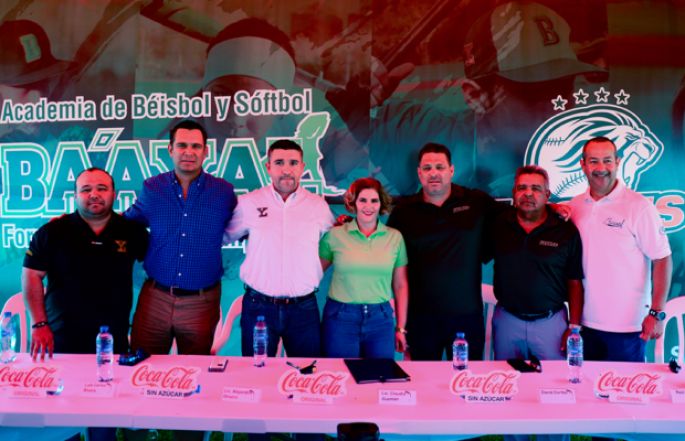 Leones de Yucatán y la Academia Ba’axal fomentarán la práctica del beisbol