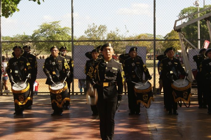 Inauguran la Copa Nacional de Bandas de Guerra y Escolta