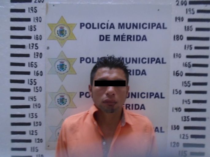 DETENIDO POR PRESUNTO ROBO EN INTERIOR DE UNA FINANCIERA DEL CENTRO DE MÉRIDA
