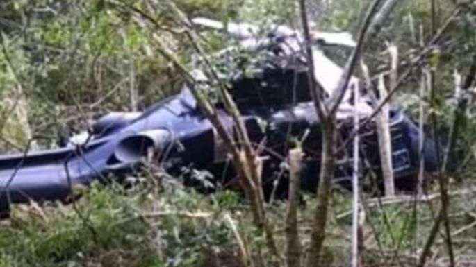 Muere el titular de la SSP de Michoacán, se cae el helicóptero donde viajaba 