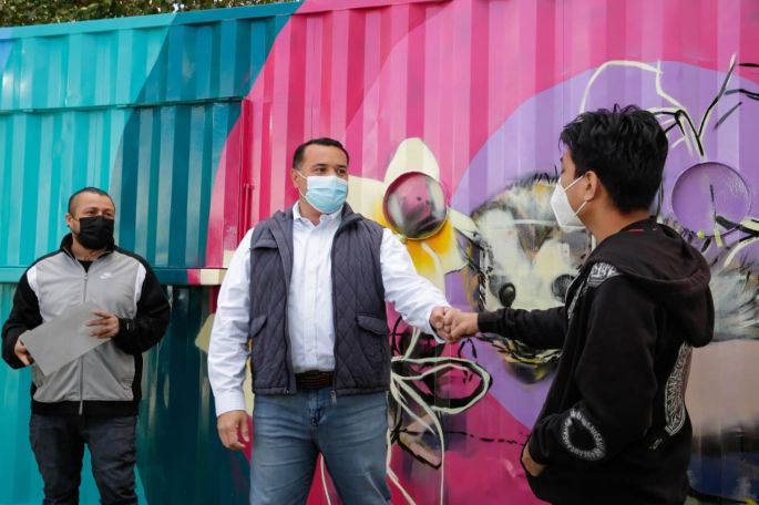 Con arte urbano y participación ciudadana, el Ayuntamiento avanza cada vez más hacia una Mérida sustentable y con mejor calidad de vida