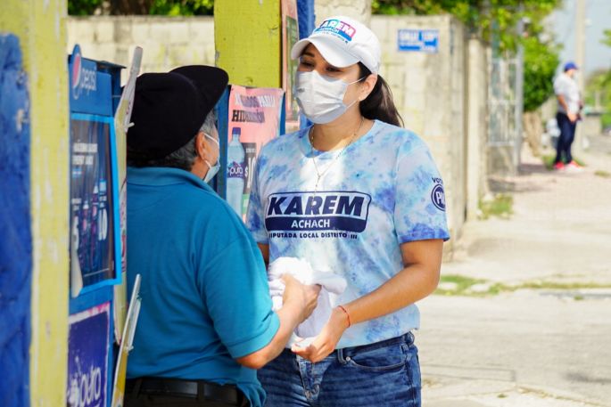 Karem Achach destaca la necesidad de emprender acciones para la reactivación económica 