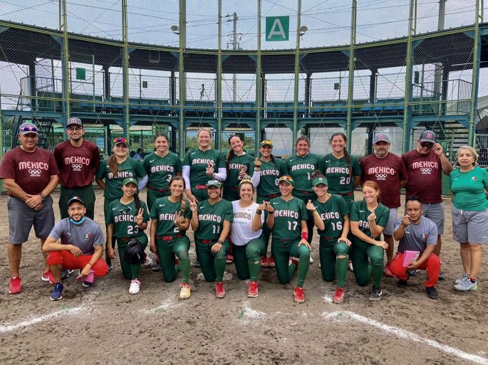 Listo México para enfrentar a Canadá en arranque del softbol olímpico