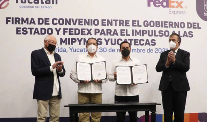 Micro, pequeñas y medianas empresas yucatecas contarán con hasta 40% de descuento en envíos nacionales e internacionales