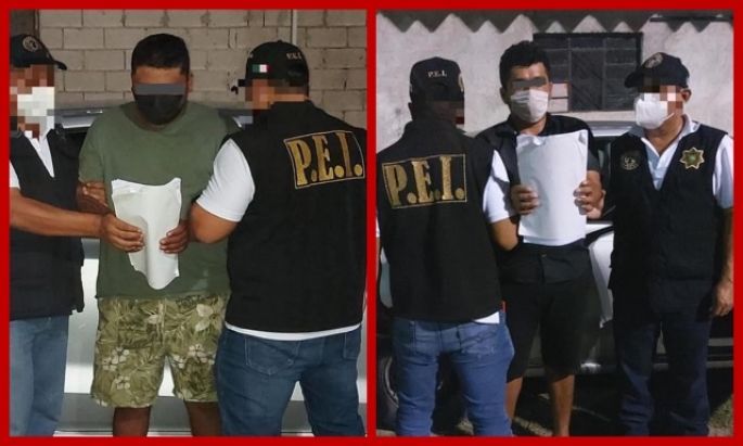Detienen a 2 sujetos que balearon una casa en Progreso y mataron a un perro en ese hecho 