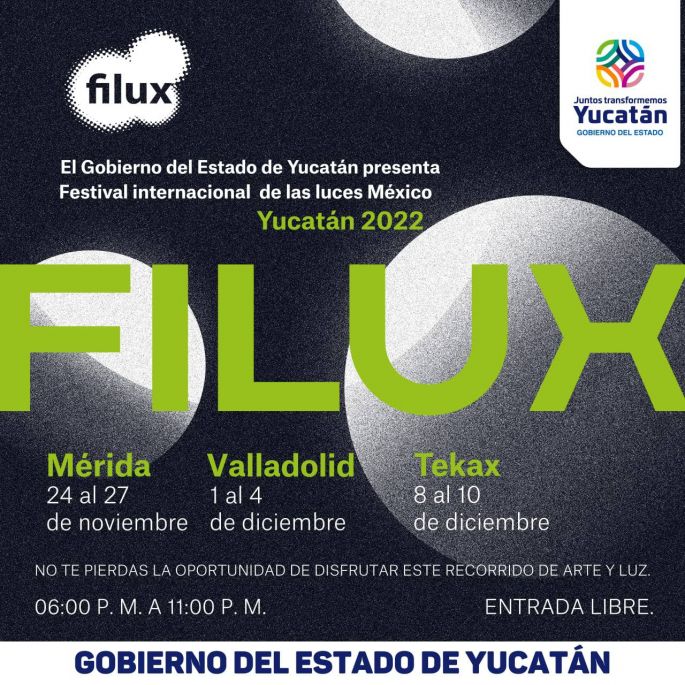 El Festival Internacional de las Luces (Filux) llegará por primera vez al interior del estado 