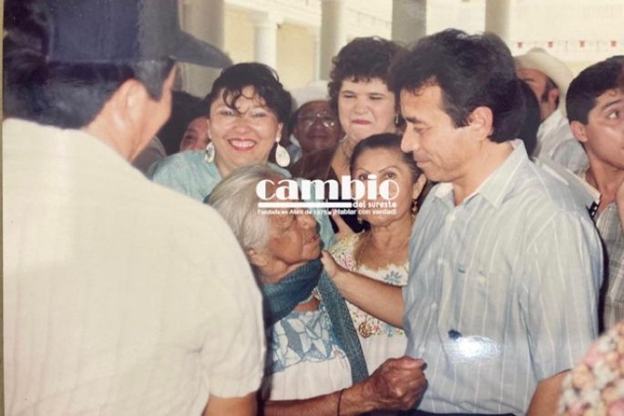 Foto del recuerdo: el Oso Romero en campaña 