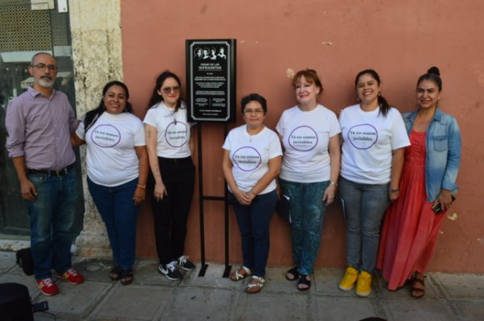 Inauguran el “Pasaje de las sufragistas” y conmemoran 100 años de las primeras mujeres electas a cargos de elección popular en México