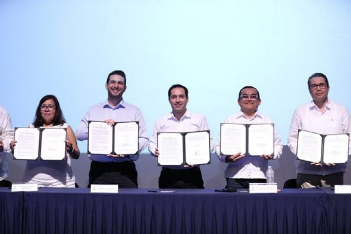 El Gobernador Mauricio Vila Dosal llama a hacer equipo para consolidar a Yucatán como polo científico y de innovación