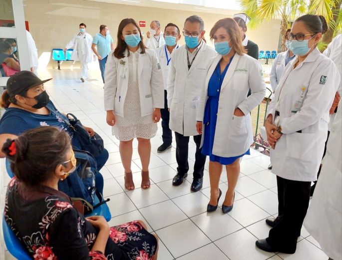  Visita de inspección a los hospitales del IMSS en Mérida