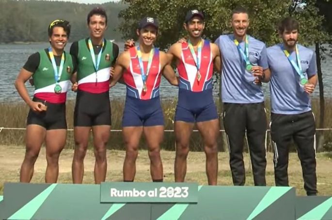 Clasifican 10 botes de remo nacional a Juegos Panamericanos