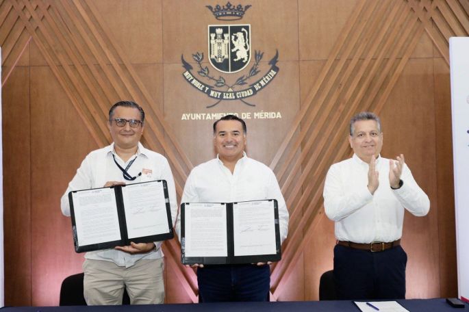 Renán Barrera refrenda su compromiso para trabajar en conjunto con el Gobierno Federal