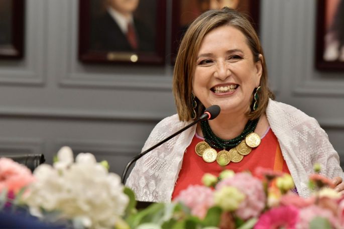 Xóchitl Gálvez se reúne con ex presidentes nacionales del PRI