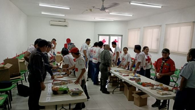Continúa la preparación de voluntarios de Cruz Roja en desastres
