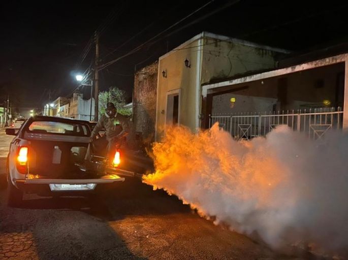 Fortalece Gobierno del Estado acciones de fumigación contra mosco transmisor del dengue