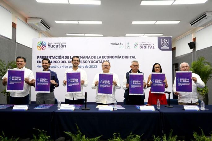 Presentan la Semana de la Economía Digital en Yucatán