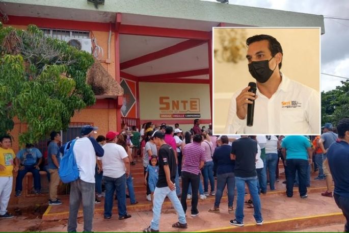 Líder magisterial se niega a atender a maestros de la sección 33 del SNTE