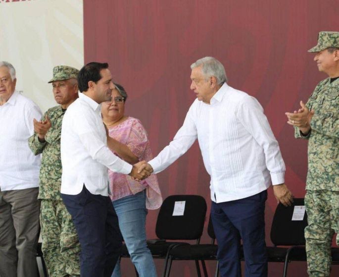 El Gobernador Mauricio Vila y el Presidente Andrés Manuel López Obrador inauguran el Gran Parque “La Plancha”