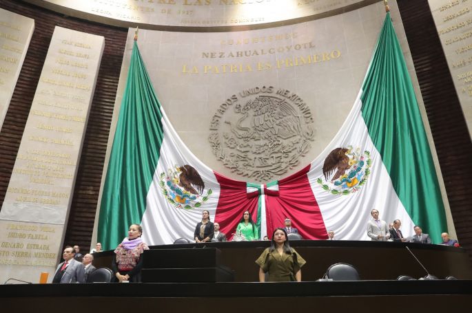 Cámara de Diputados guardó un minuto de silencio en memoria de Jesús Ociel Baena Saucedo