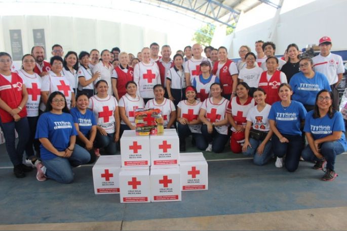 La Cruz Roja Yucatán enviará personal y ayuda humanitaria a Guerrero