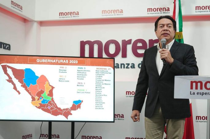 MORENA dará a conocer a sus corcholatas estatales el próximo 10 de noviembre 