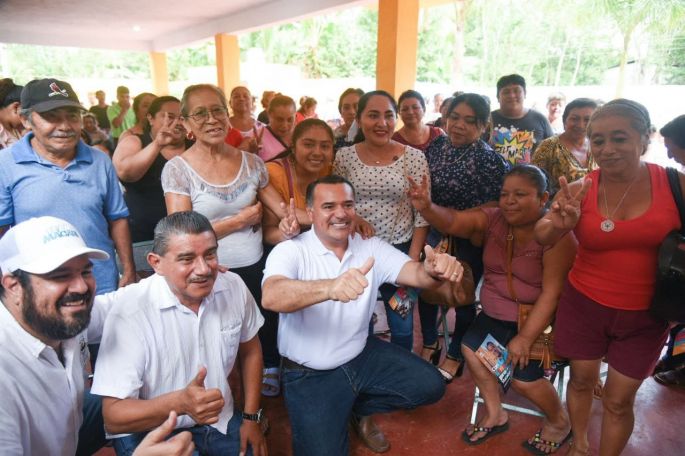 Renán Barrera: consolidaremos este proyecto con la fuerza de la militancia y las y los yucatecos