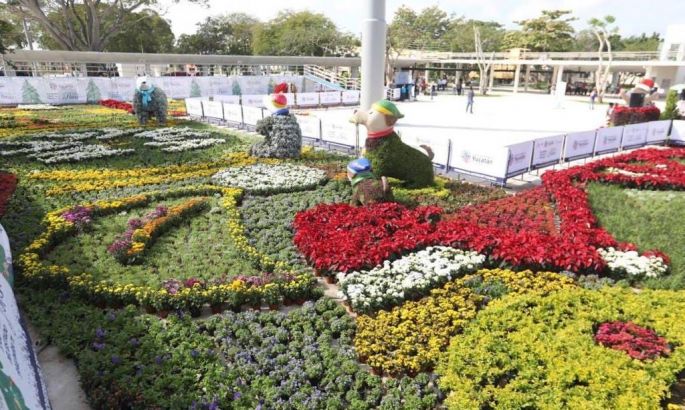 Más de 408 mil yucatecos disfrutaron del Paseo Navideño de las Flores