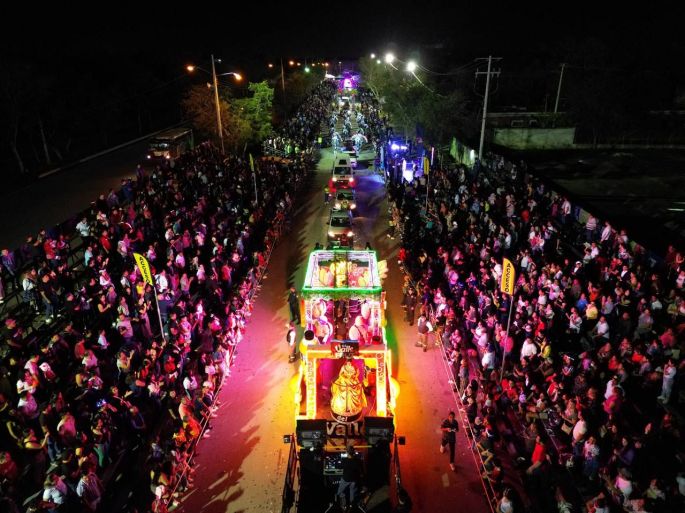 Ritmo y sabor predominaron este sábado de Fantasía en el Carnaval de Mérida 2024