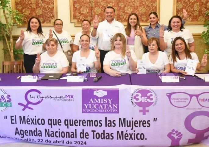 Anuncia Renán Barrera y Cecilia Patrón la creación de la Universidad para las Mujeres
