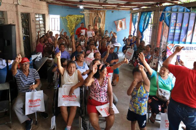 Sergio Vadillo prosigue el registro de necesidades en el sur de Mérida