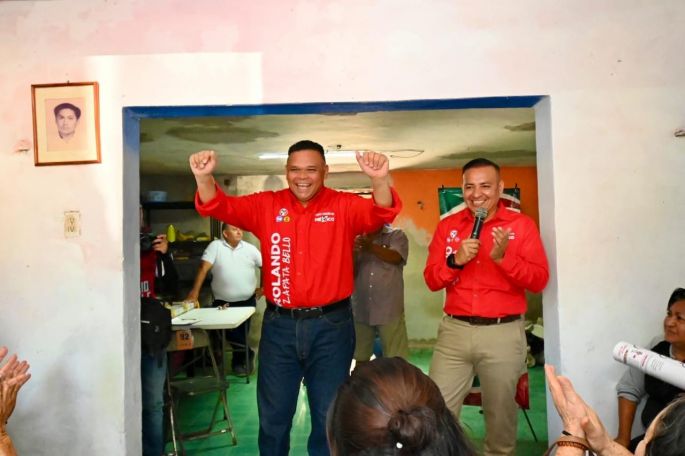 Militancia resalta ante Sergio Vadillo y Zapata Bello que el 