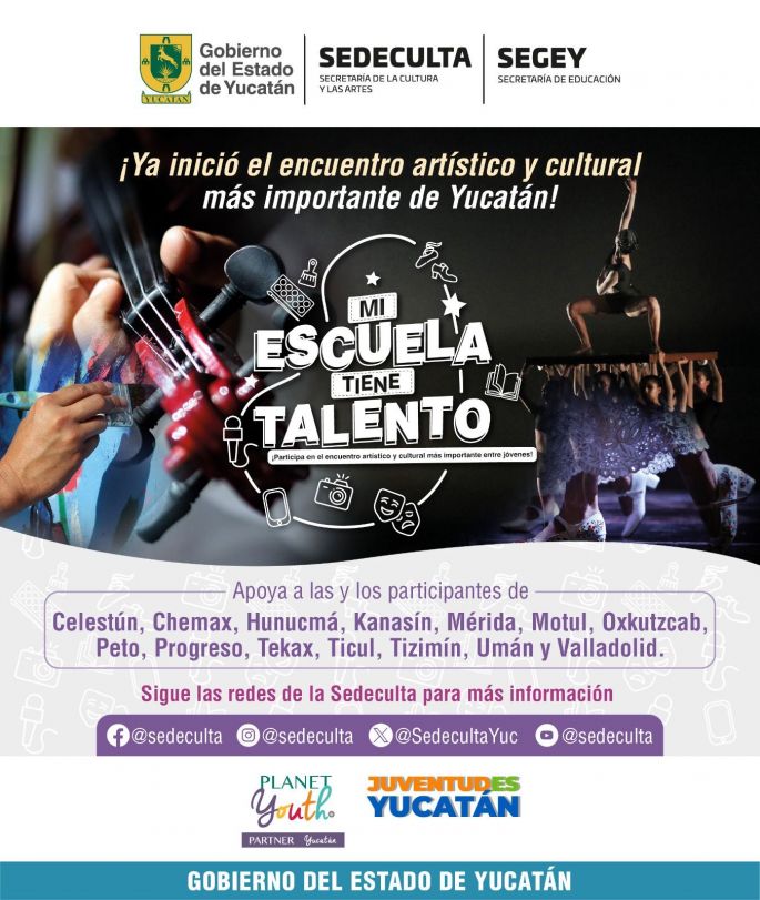 Mi Escuela Tiene Talento apoya la expresión artística de la juventud