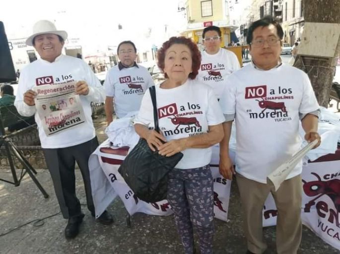 Los chapulines y Judas de otros partidos recogidos, serán el trampolín al vacío de Morena en Yucatán  
