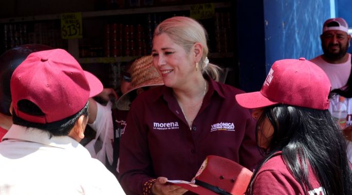 Verónica Camino visita Hunucmá, propuso crear y reformar leyes que permitan a los yucatecos contar con más oportunidades de bienestar por derecho